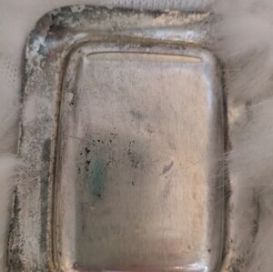 Antique English Silver plate (On Copper) Trinket Dishes